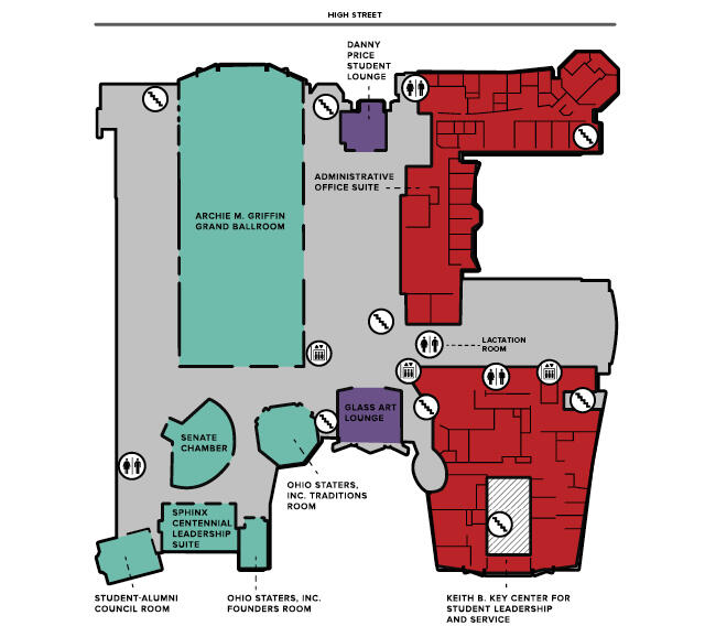 Second Floor Map